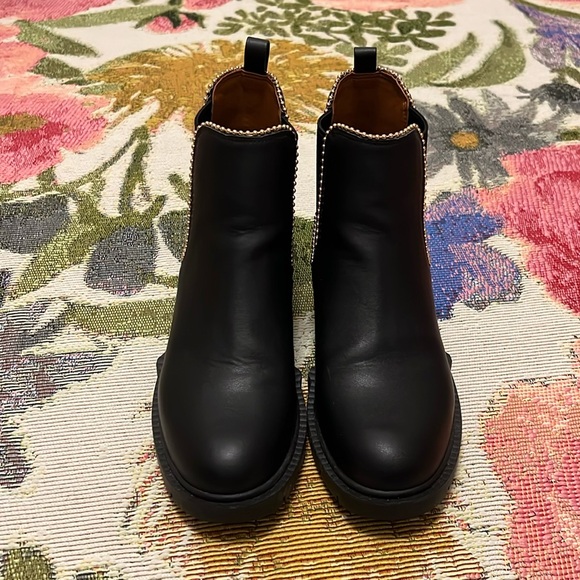 Coach Levy Leather Bootie - Picture 1 of 5